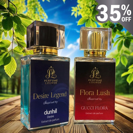 Legend Desire + Flora Lush Duo bundle - perfume lounge