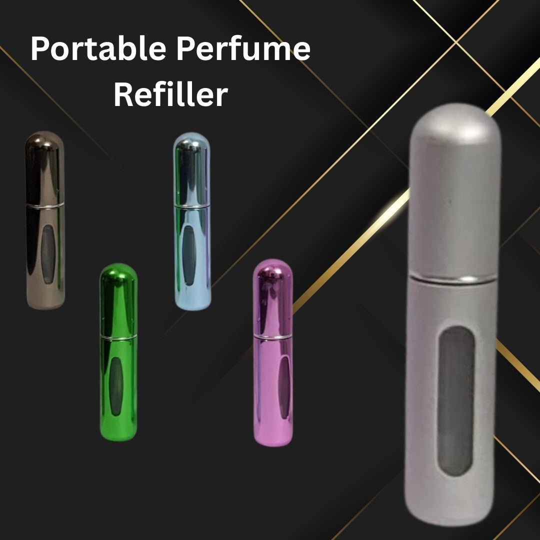 Pocket Perfume 5 ml Portable Empty Bottle Pack Of 2 - perfumelounge